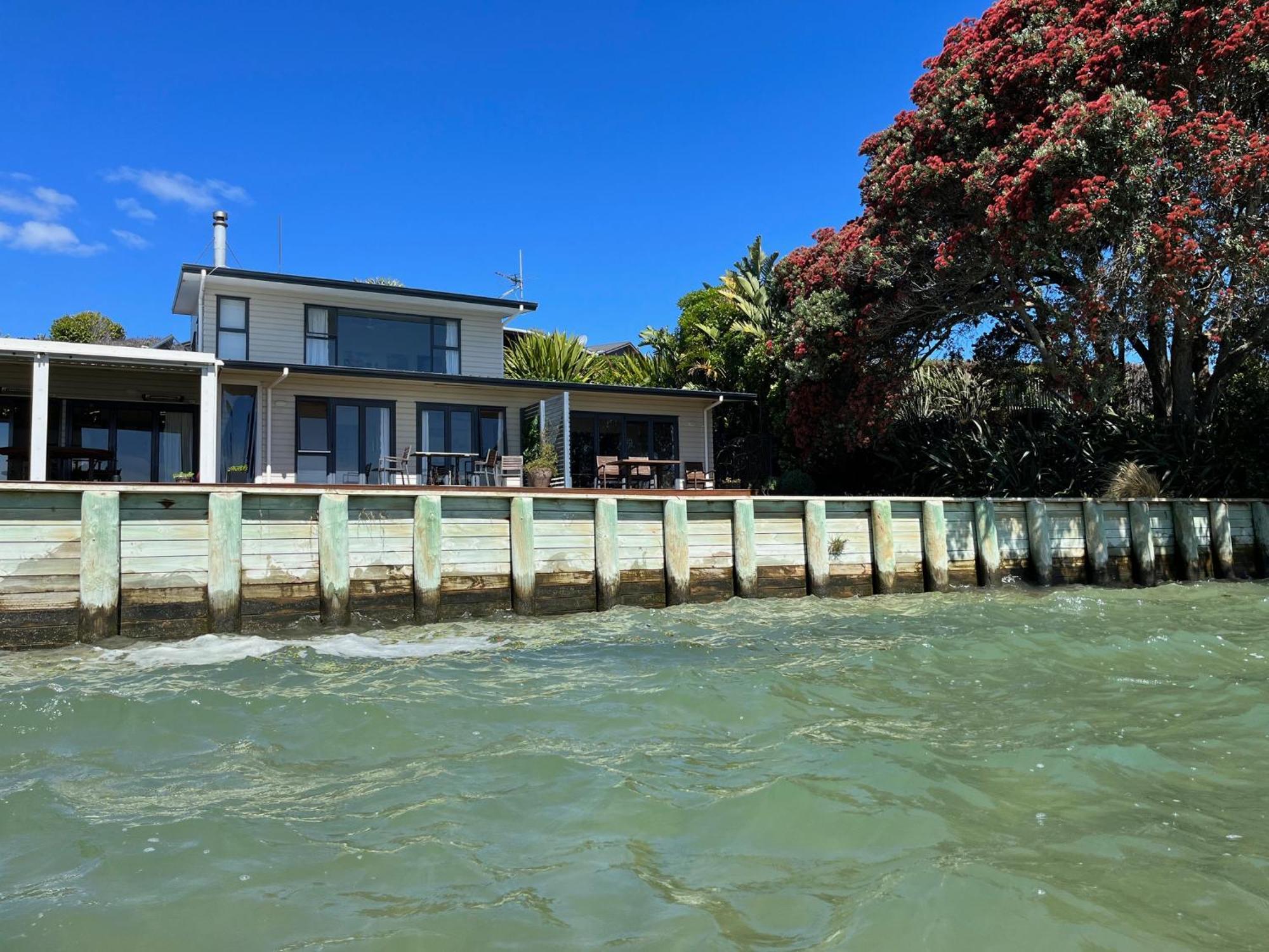 Absolute Waterfront Serenity Near Auckland Clarks Beach Exteriér fotografie